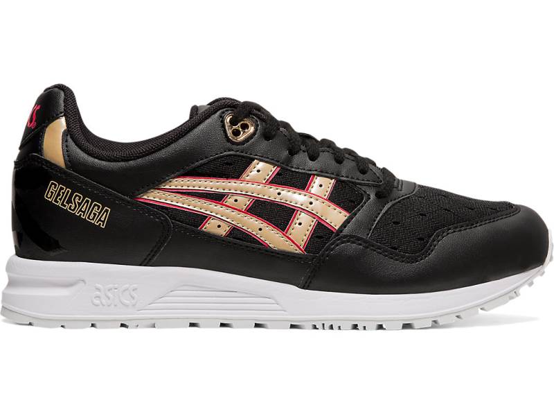 Tênis Asics GEL-SAGA Mulher Pretas, 0894A522.310